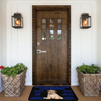 Beagle Dog Doormat Non-Slip Kitchen Bath Mat Living Room Door Floor Entrance Carpet Rug