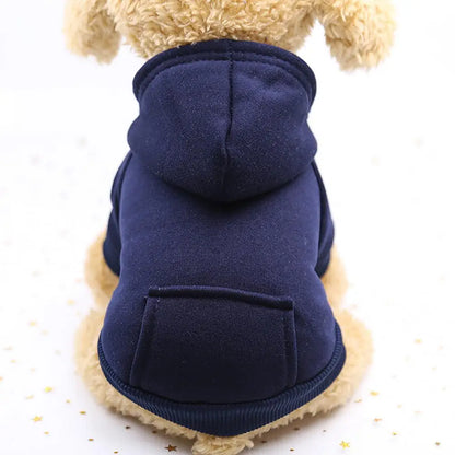 Winter Dog Hoodies Sweatshirt Jacket for Small and Medium Dog Pet Coat Puppy Clothes Chihuahuas Bulldog Costume Puppy Pet Autumn