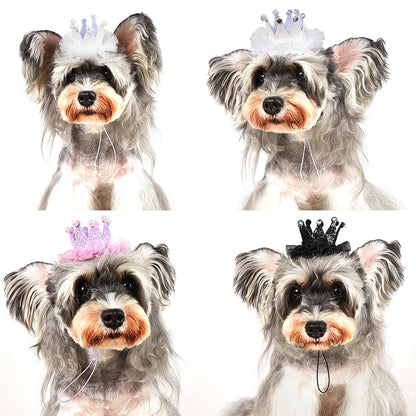 Luxury Pet Birthday Party Hat for Dogs & Cats - Instagrammable Photo Prop High-Quality Birthday Hat for Pets