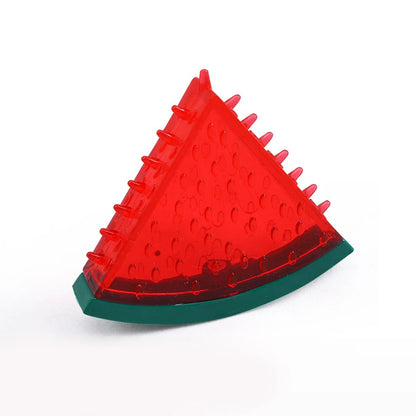 Cute Fruit Dog Chew Toys Teeth Grinding Plastic Cat Pet Funny Plush Toys for All Pets Durability Puppy Toothbrush Bite Resistant