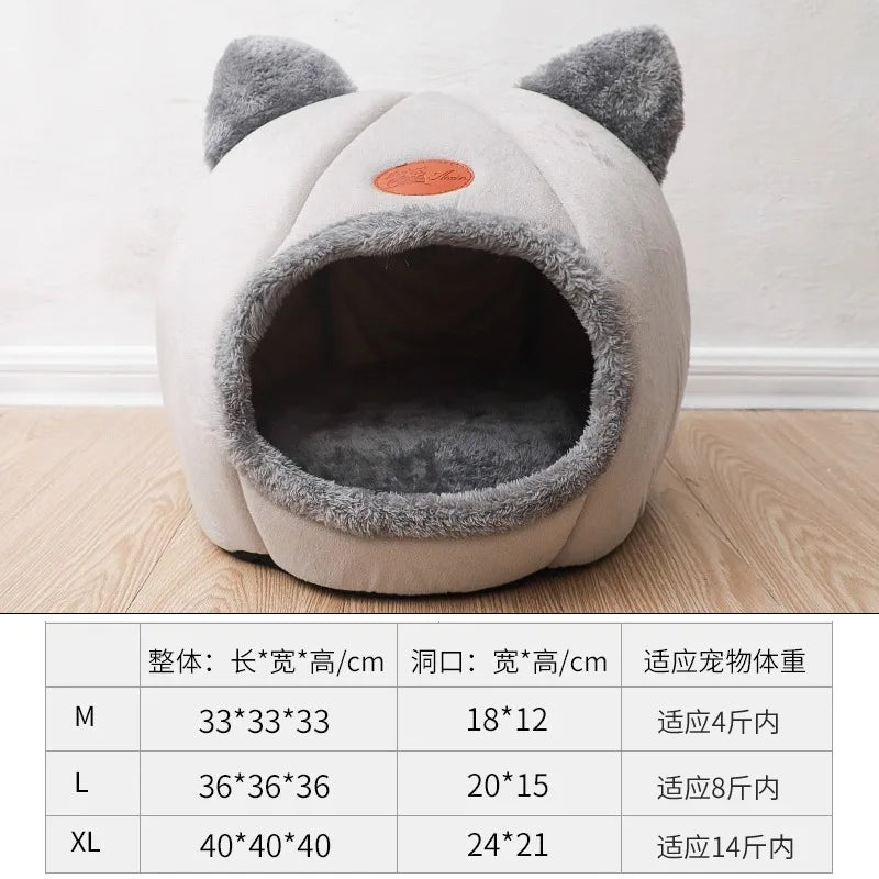 the TEDDY DOGHOUSE - Doghouse, All-Season Universal Dog/Cat House, Closed Pet House, Teddy Doghouse Products, Detachable and Washable