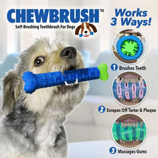 FreshBite MolarMate™ Food-Grade Dental Chew Stick | Dog Paw Clothing™