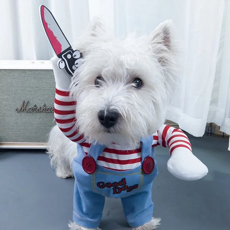 Funny Pet Dog Clothes Dog Cosplay for Dogs Halloween Dog Costumes Christmas Dog Accessories Festival Party Outfit Pet Dog Dress