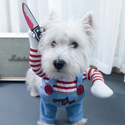 Funny Pet Dog Clothes Dog Cosplay for Dogs Halloween Dog Costumes Christmas Dog Accessories Festival Party Outfit Pet Dog Dress