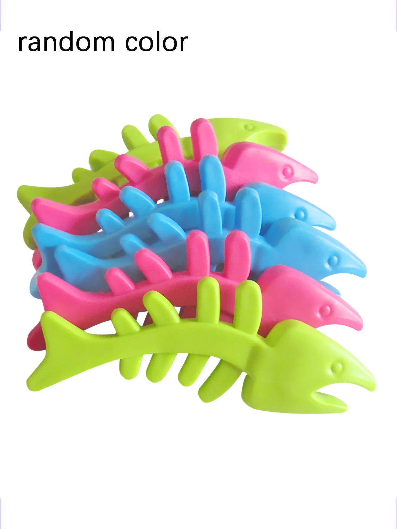 1pc-Anti Bite Fishbone Dog Toy - Suitable for training puppies of all breeds and sizes