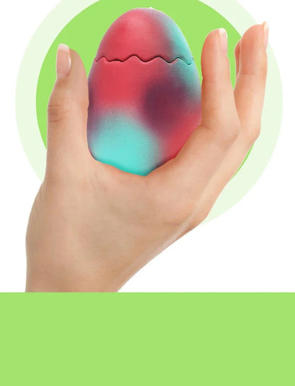 Dog Latex Toys Interactive Games Stretchable Dragon Eggs Teething Playing Easy Clean Squeeze Transform Sound Toys Pet Supplies