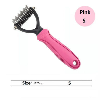 Pet Deshedding Brush Dog Hair Cats Comb Brush for Dog Grooming Shedding Supplies Short Hair Puppy Brush Large Dog Comb