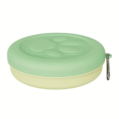 1pc  Pet Travel Bowl Pet Outdoor Portable Dog Food Bowl Snack Box Multifunctional Dog and Cat Outdoor Bowl Feeding Water