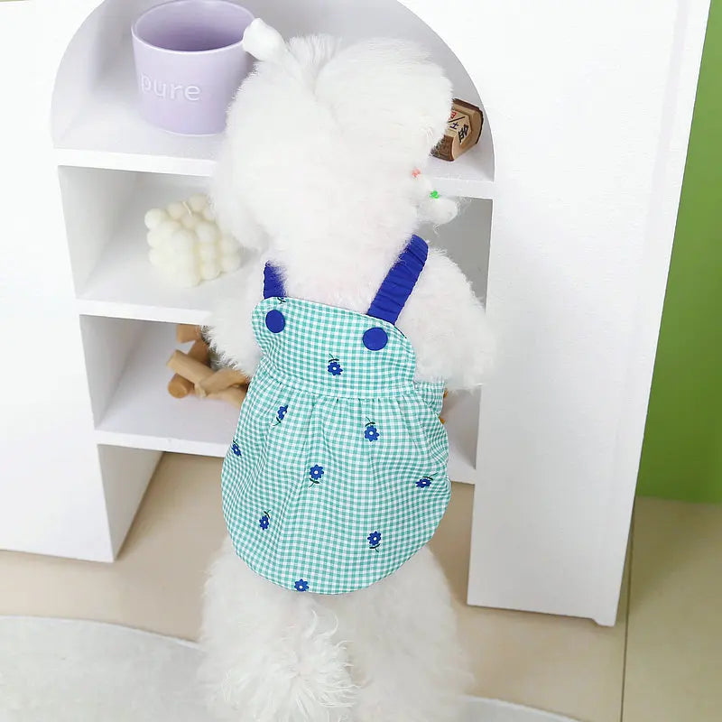 Floral Dog Dress Dog Summer Clothes Cute Cat Dog Princess Dresses Chihuahua Frnench Bulldog Bichon Girls Dog Costume Pet Skirt