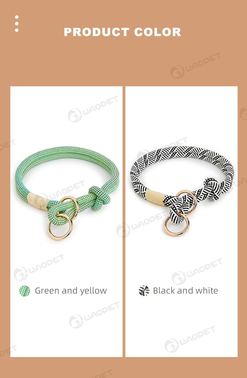 the SIMPLESTRIDE DOG COLLAR - Pet Dog Lead Rope Simple Trendy Style Collar, Leashes for Small/Medium and Large Dogs, Bulldog, Alaskan Malamute, Corgi, Teddy Dog