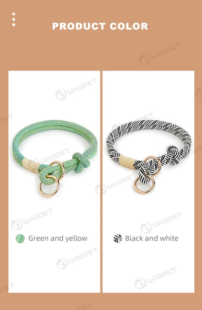 the SIMPLESTRIDE DOG COLLAR - Pet Dog Lead Rope Simple Trendy Style Collar, Leashes for Small/Medium and Large Dogs, Bulldog, Alaskan Malamute, Corgi, Teddy Dog