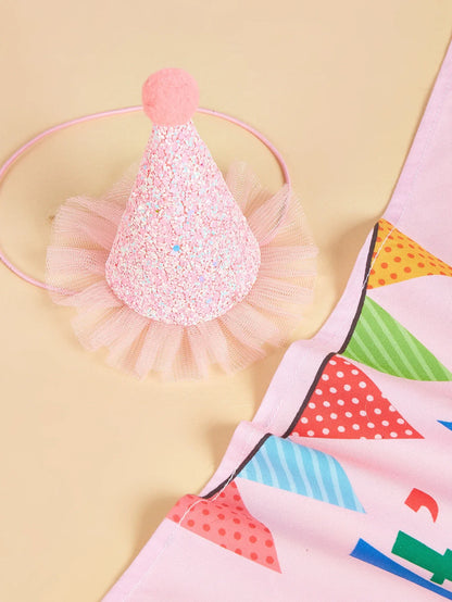 Dog Happy Birthday Decoration Dog Costume Hats Bowknot Bandana Neckerchief Bibs Banners Party Cat Dog Pets Accessories Perros