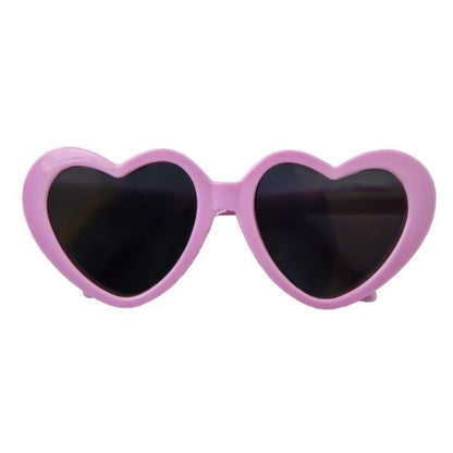 Dog Glasses Pet Heart Glasses Cat Accessories Puppy Photos Tools Decorations for Dog Summer Party Eyewear Glasses