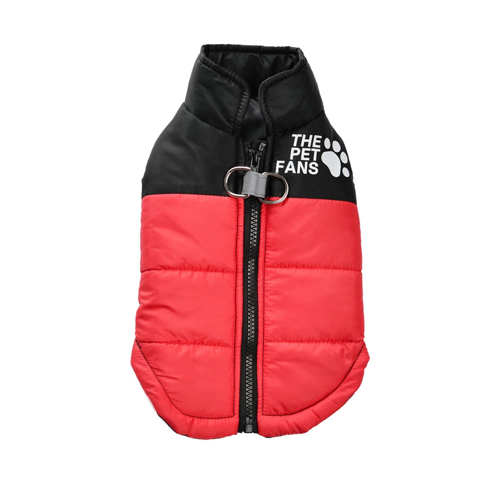 Warm Winter Pet Clothes Windproof Dog Jacket Coat For Small Big Dogs Labrador Costume French Bulldog Golden Retriever Outfits