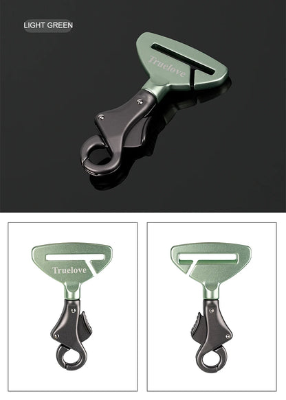 Truelove Pet All Car Seat Belt Safety Buckle with Collar or Harness High-quality Lightweight Aluminium Alloy Portable TLM1993