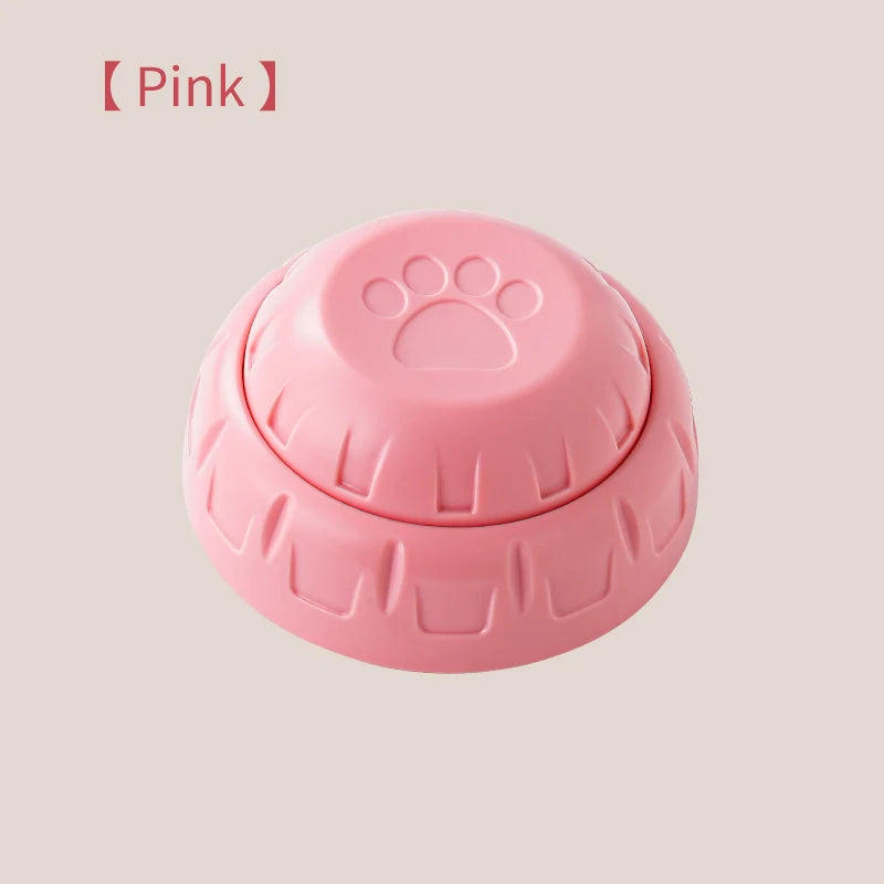 Pet Communication Button Dog Toys Recordable Pet Speaking Training Dog Talking Button Cute Claw Print Pattern Dog Accessories