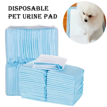the DISPOSABLE PEE PADS - 100/50/40/20PCS Pet Diaper Pads, Absorbent Odor-Control Quick Dry Puppy Dog Training Pee Mats, Pet Supplies, Dog Toilet Disposable