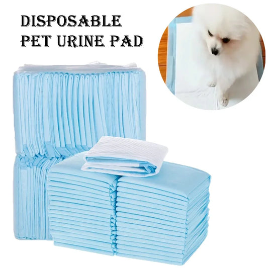 the DISPOSABLE PEE PADS - 100/50/40/20PCS Pet Diaper Pads, Absorbent Odor-Control Quick Dry Puppy Dog Training Pee Mats, Pet Supplies, Dog Toilet Disposable