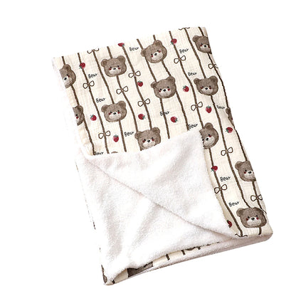 Cozy Dog Bed Pillow with Matching Blanket Reversible Plush Pillow  Blanket Combo Non-Slip Pet Mat for Crates, Floors, or Travel