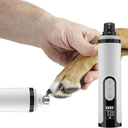 the PAWTRIM RECHARGE PRO - New Electric Nail Clippers for Dog, Nail Grinders, Rechargeable USB Charging, Pet Quiet Cat/Dog Paws Nail Grooming, Trimmer Tools