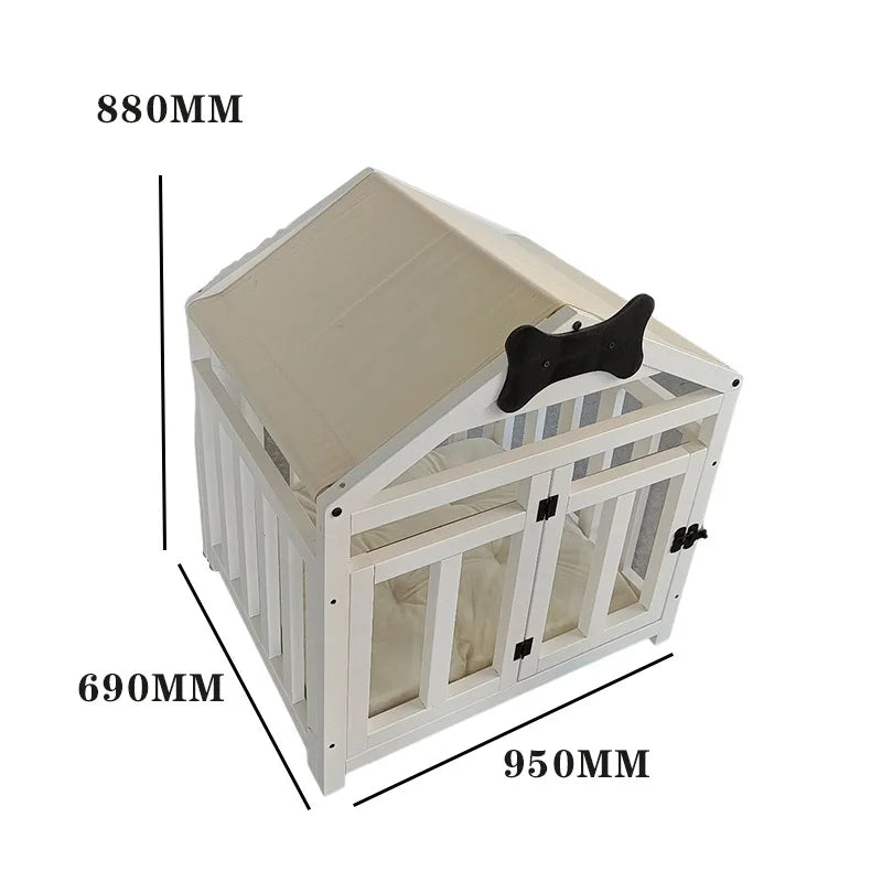 the BONEYARD DOG - Heavy Duty Large/Small Animal Vet Puppies Pet Dog Kennels, Dog/Cat Cages Crate for Dogs