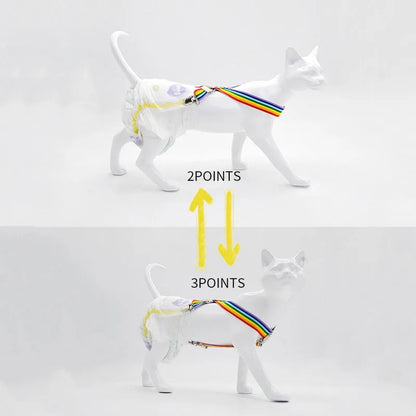 the PAWSECURE DIAPER & BELLY BAND SUSPENDERS - Dog Diaper Suspenders Adjustable Harness Doggie Diapers Suspenders Female Belly Bands for All Dogs Pet Pant Skirt Clothes Keeper