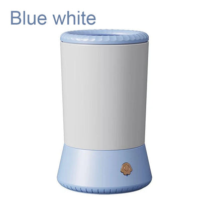 the PAW WASHER - Electric Pet Paw Washer Cup, Portable Dog Paw Cleaner, Portable Foot Washer Cup, Comfortable Foot Cleaning Machine, Dog Brushes