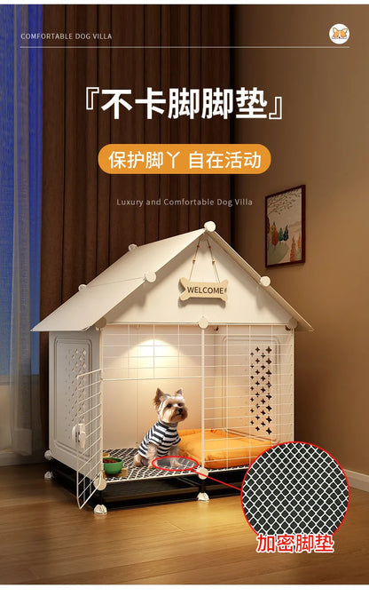 Dog Cage Small Dog Kennel One Room One Living Room One Bathroom Dog Villa Indoor Household With Toilet Bichon Teddy Only