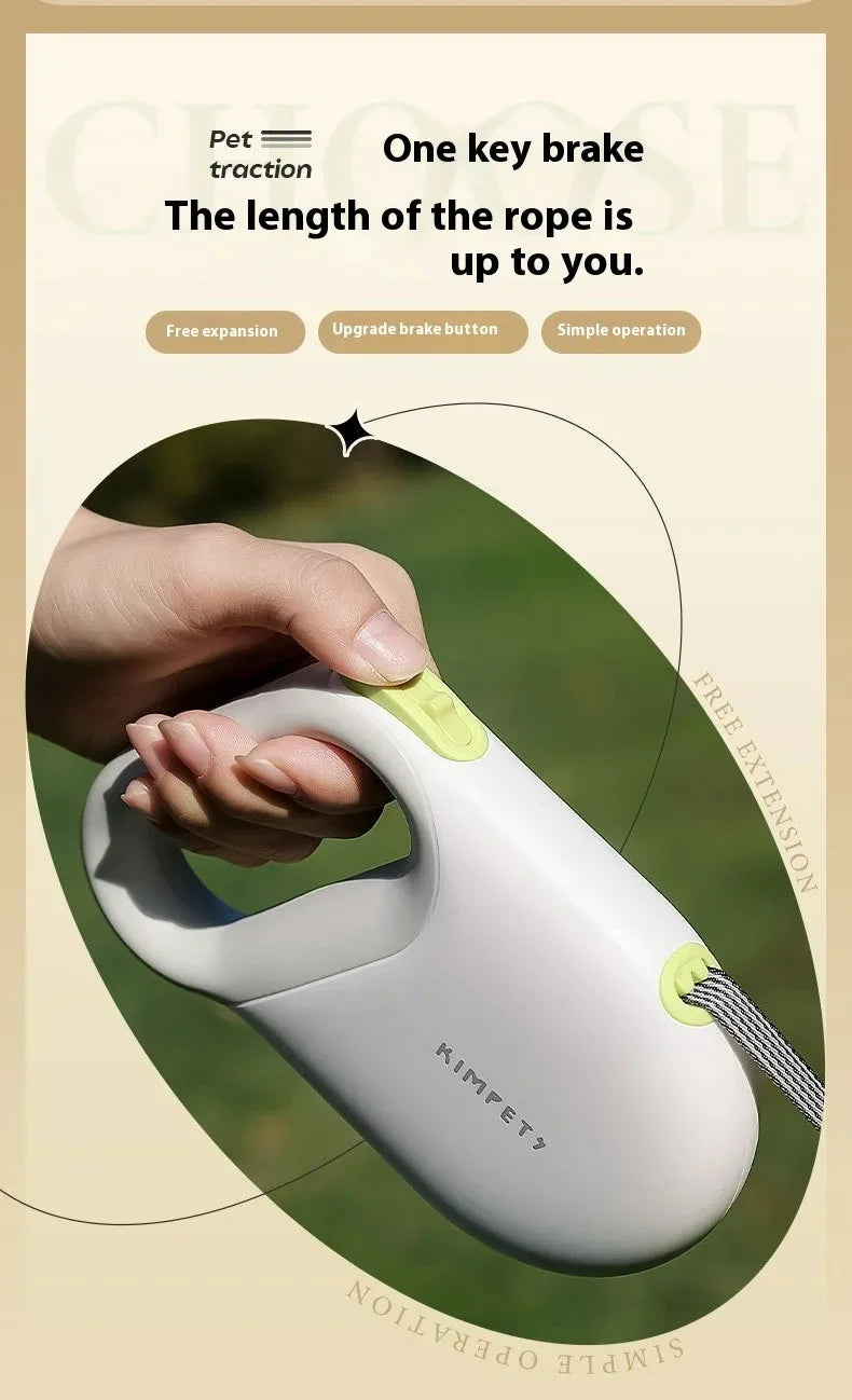 the ELITEWALK DOG LEASH - Big Dog Leash, Large Dog Harness, Straps for Dogs, Controllable Safety Explosion-Proof Dog Rope Strip, Dog Traction, Walking Outdoor