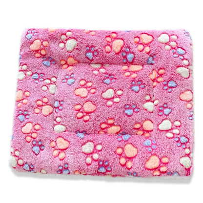 Pet Sleeping Mat Washable Plush Bed Mats for Cats Small Dogs Pad Blanket Warm Kitten Cushion Dog Accessories