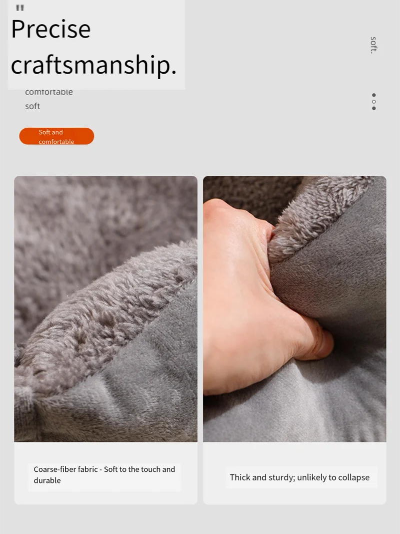 Doghouse universal washable and bite-resistant winter warm mat super large security cat and dog kennel sofa