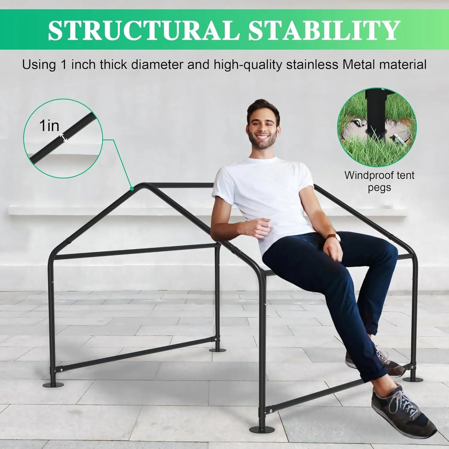 the DOGGY SUNSHADE - New Outdoor Kennel, Strengthened and Thickened Outdoor Pet Shading, Rain Shelter, Dog Tent, Sun Protection, Waterproof and Wind