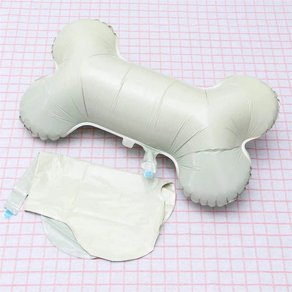 Large Dog Party Balloons Decorations Banner Pet Festivals Party Supplies Paw Bone Foil Balloons Pets Birthday Decorations