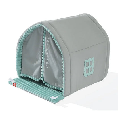 the BROADWAY DOGGY - Winter Warm Thick Dog Bed, Enclosed Spacious Large Space Pet Dog Bed Suitable for All Seasons, Soft and Comfortable Cat/Dog Tent
