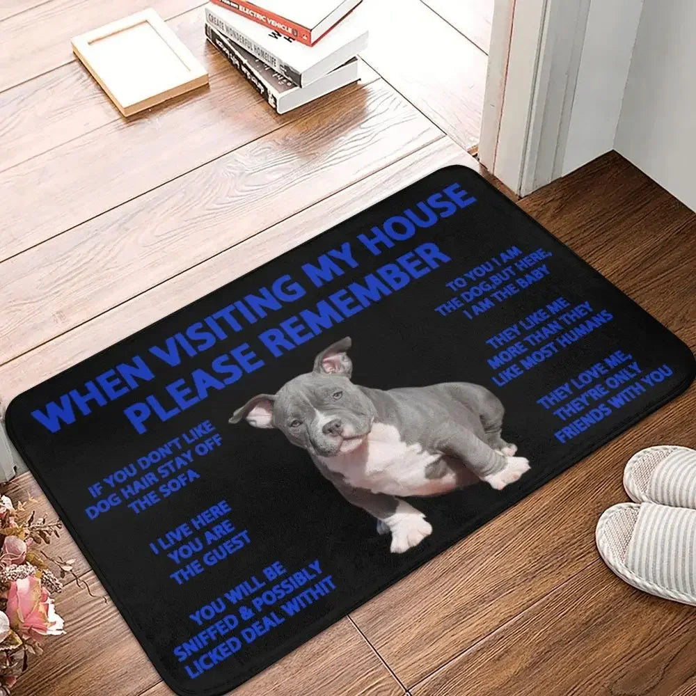 Beagle Dog Doormat Non-Slip Kitchen Bath Mat Living Room Door Floor Entrance Carpet Rug