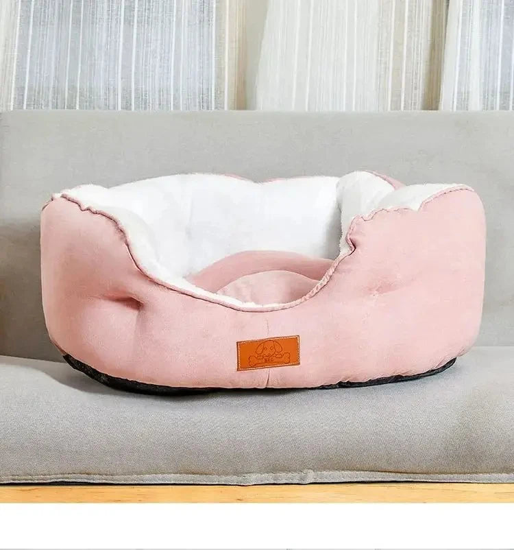 Cats Dog Bed Winter Warm Pet Mat Sleep Cozy Dogs House Cushion Soft Couch Cat Baskets Plush Pet Sleeping Bed Kennel Accessories
