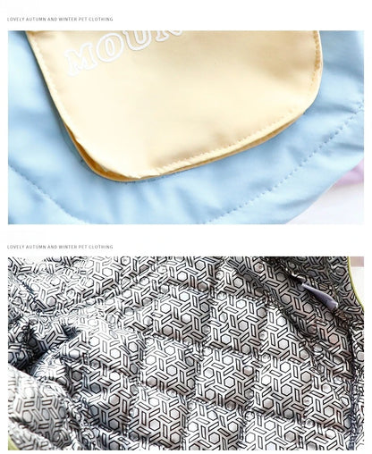 the ICESHIELD 3-PROOF OUTDOOR DOG JACKET - 2025 Thick Waterproof Dog Winter Coat, 3-Proof Warm Outdoor Jacket for Small Dogs, Cold-Resistant Pet Clothing