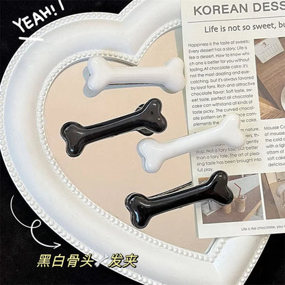 the PAWCHARM BONE HAIR CLIP - New Dog Hairpin Puppy/Kitten Bone Hair Clips, Cute Duckbill Clip, Pet Hair Accessories, Pet Hair Grooming, Dog Accessories