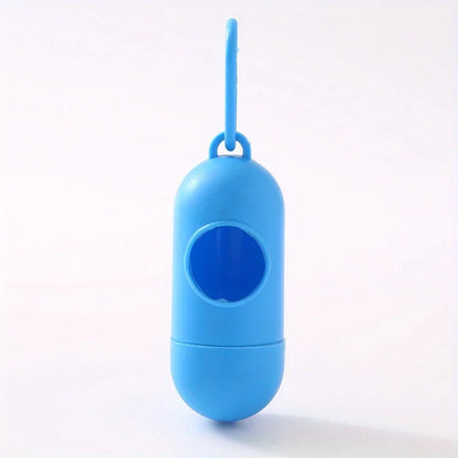 the CAPSULE CLEAN BAG HOLDER - Pill Shaped Poop Bags Dispenser, Garbage Holder Dispenser, Pet Supplies For Dogs, Collars And Leashes