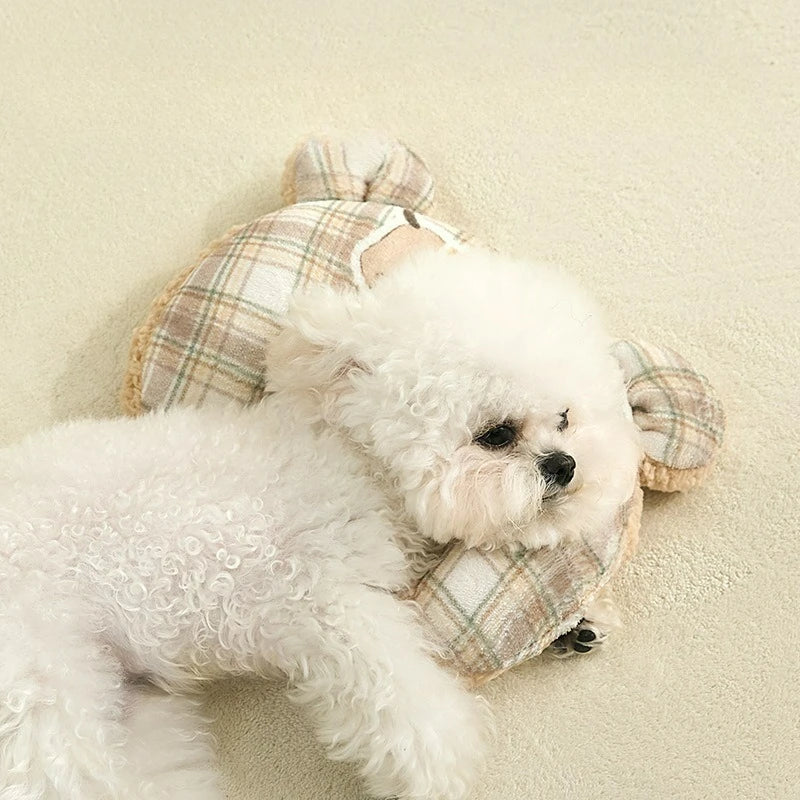 2pcs/set New Style Pet Sleeping Pad Winter Dog Blanket Cat Cushion Universal Comfortable Dog Quilt with Pillow Pet Supplies