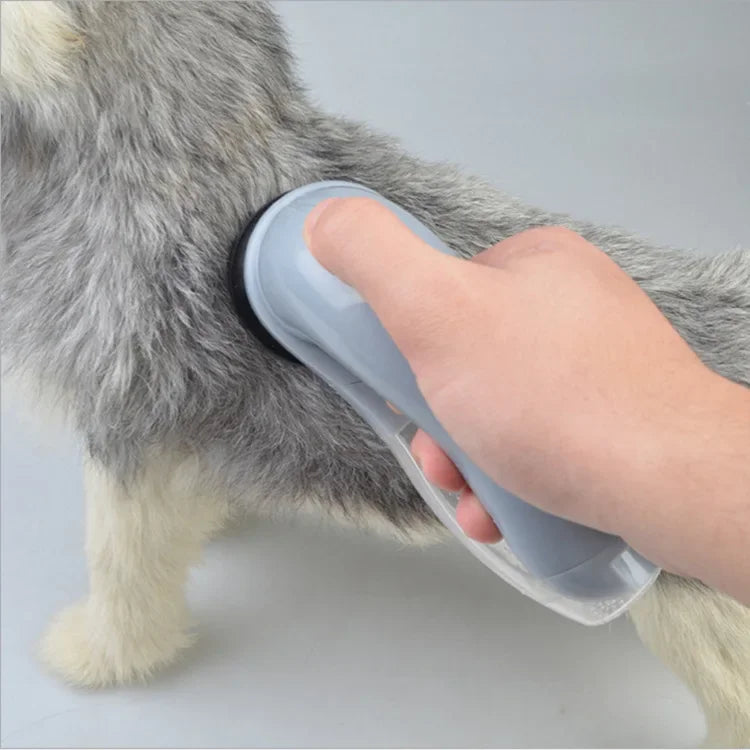 Electric Pet Hair Remover Suction Device Sucker Dog Cat Massage Cleaning Gadget Portable Grooming Vacuum System Fur Brush