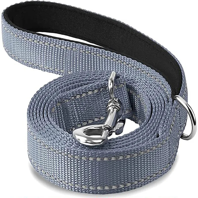 the MOONSTRIDE REFLECTIVE ROPE - Night Reflection Dog/Pet Towing Rope, 1.2/1.5/1.8m Guard Rope, Pet Walking Training Leash, Cats/Dogs Harness Collar Lead Strap