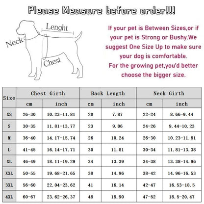 Dog Jacket Waterproof Luxury Dog Clothes Pet Down Cotton Vest Chihuahua French Bulldog Winter Dog Coat Puppy Warm Dog Costume