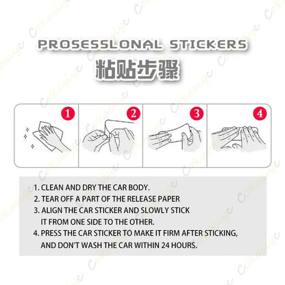 Cute Shiba Inu Dog Car Decals Bumper Window Stickers Wear resistant Easy to apply Car Accessories Waterproof Vinyl Material