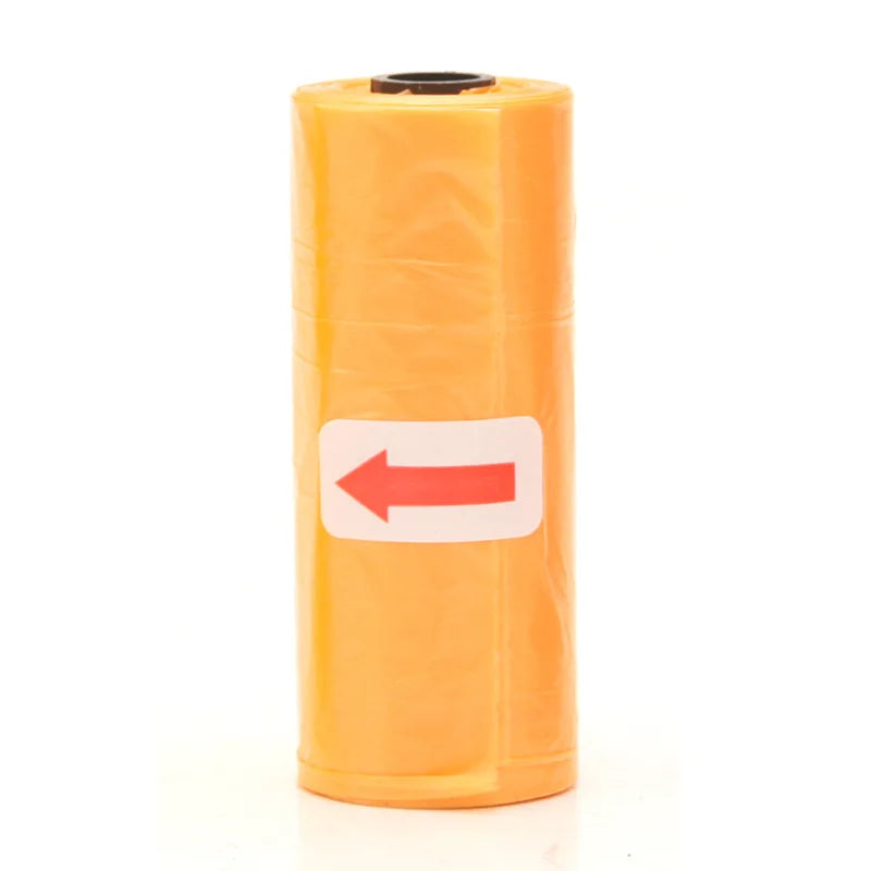 the COLORFUL POOP BAGS - 1200PCS Random Color Cartoon Paw Graphic Dog Poop Bags, Pet Poop Bags, Leak-Proof Dog Waste Bags for Pet Supplies