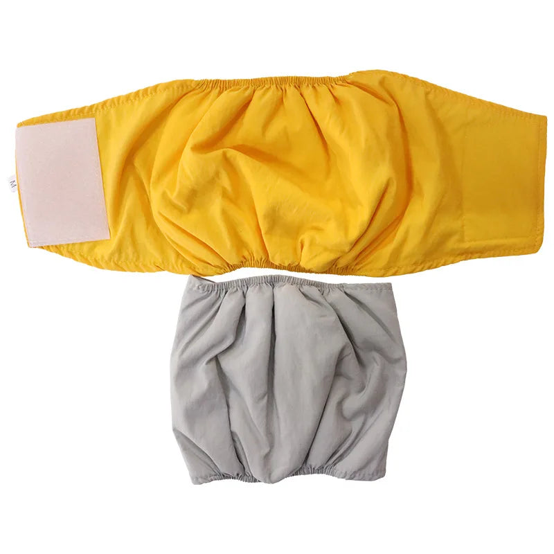 Washable Female Dog Diapers  Premium Reusable Diapers for Dogs in Heat Dog Diapers Female for Pet Iwith Adjustable Snaps