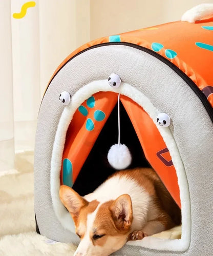 For Household Winter Dog Houses for Pet Shops Large Space Warmth Thicken Pet Cage Creative Comfortable Design House for Dogs