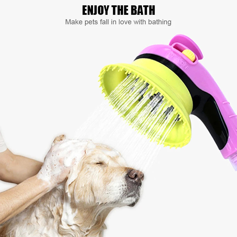 Dog Supply Head Wash Shower Pet Accessories Cats Brush Washing Bath Massage Combing Comb Shower Sprinkler Pet Dogs Animal Shower
