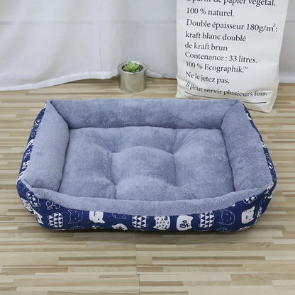 Pet Large Dog Bed Warm House Candy-colored Square Nest Pet Kennel For Small Medium Large Dogs Cat Puppy Plus Size Dog Baskets ﻿