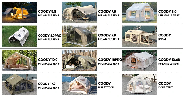 Outdoor Camping Pet Tent Waterproof Breathable Warm Inflatable Portable Small and Medium Dog Cat Nest